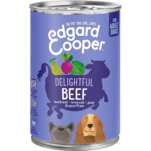 Adult Grain Free Wet Dog Food with Beef