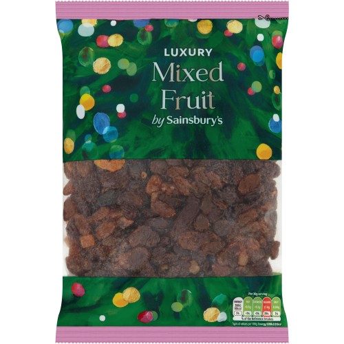 Sainsbury's Christmas Luxury Mixed Fruit (600g) Compare Prices
