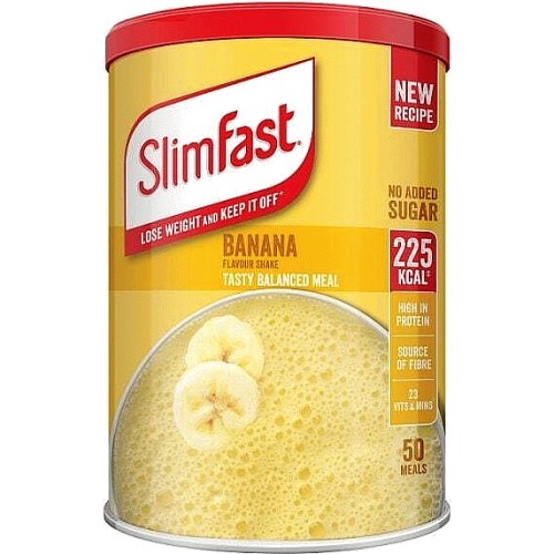 SlimFast Powder 50 Servings Banana (1.825kg) - Compare Prices & Where