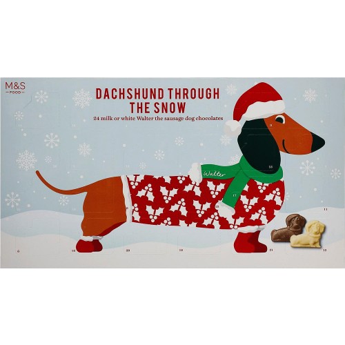 Sausage dog on sale advent calendar