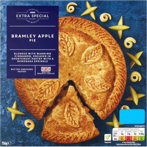 ASDA Extra Special Bramley Apple Pie (756g) Compare Prices & Where To