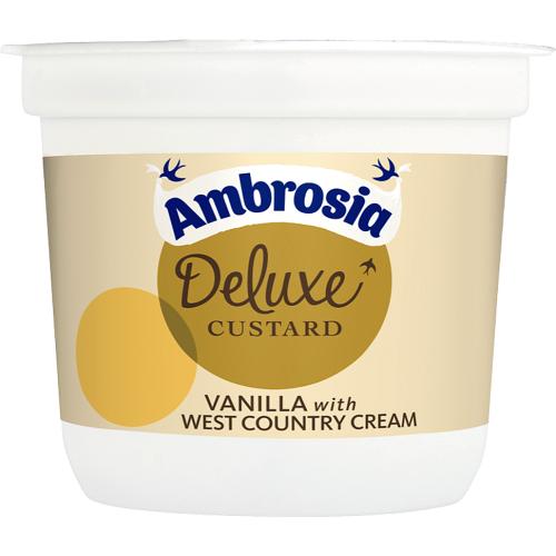 Deluxe Custard Vanilla with West country Cream