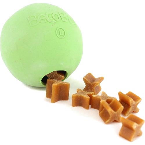 Green Treat and Chew Ball Large Dog Toy