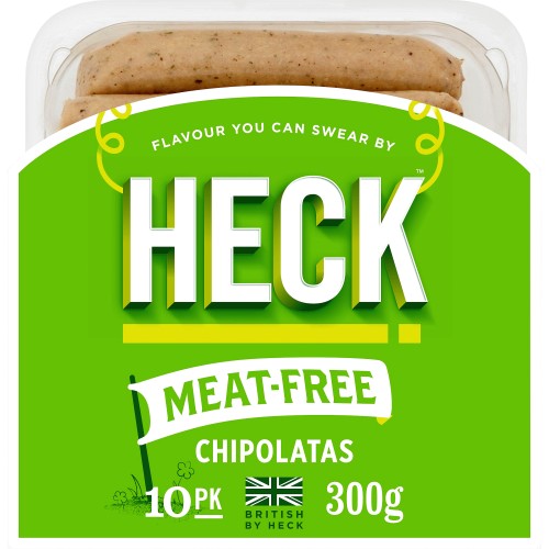 Heck 10 Meat-Free Chipolatas