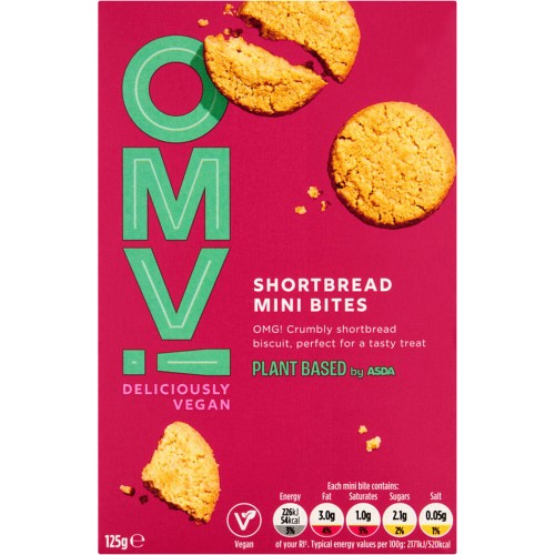 ASDA OMV! Shortbread Mini Bites (125g) - Compare Prices & Where To Buy ...