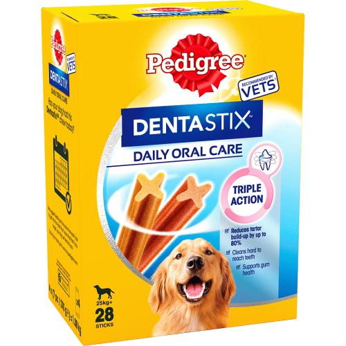 Pedigree Dentastix Daily Adult Large Dog Dental Treats 28 Sticks (28 x