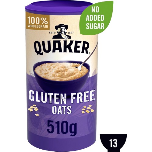 Quaker Oat Gluten Free Original Porridge (510g)