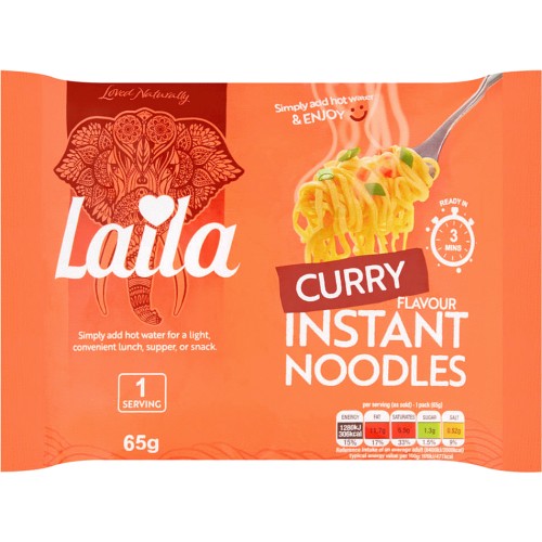 Laila Curry Instant Noodles (65g) Compare Prices & Where To Buy