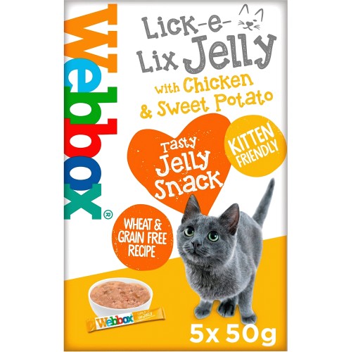 box LickeLix Jelly Chicken & Sweet Potato Cat Treat (5) Compare