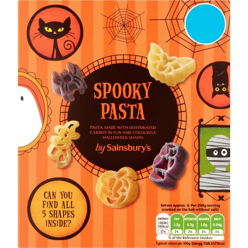 Sainsbury's Spooky Pasta (400g) - Compare Prices & Where To Buy