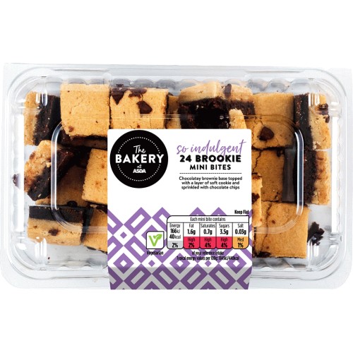 The BAKERY at ASDA 24 Brookie Mini Bites (24) Compare Prices & Where