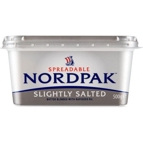 Nordpak Spreadable Slightly Salted (500g)