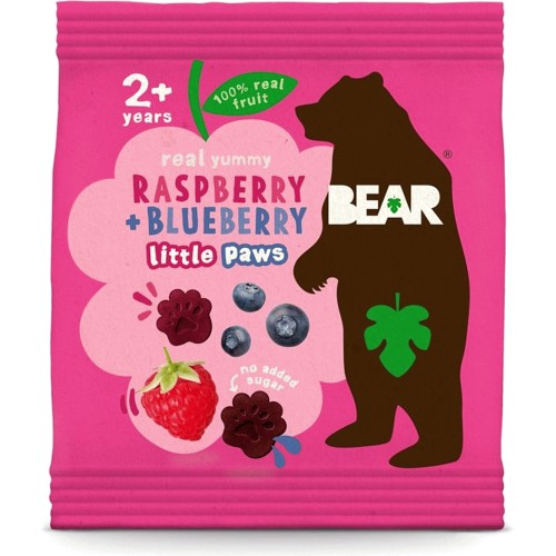 BEAR Paws Raspberry & Blueberry +12 Months