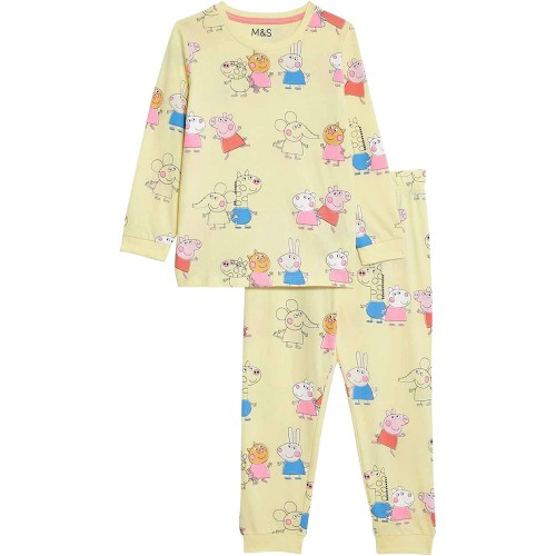 M S Peppa Pig PJ 5 6 Years Yellow Compare Prices Where To Buy Trolley