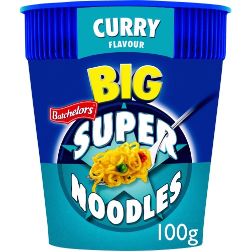 Big Super Noodles Curry Flavour Pot