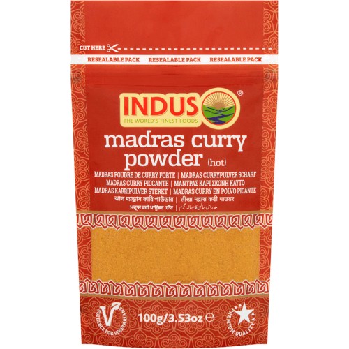 Indus Madras Curry Powder Hot (100g) Compare Prices & Where To Buy