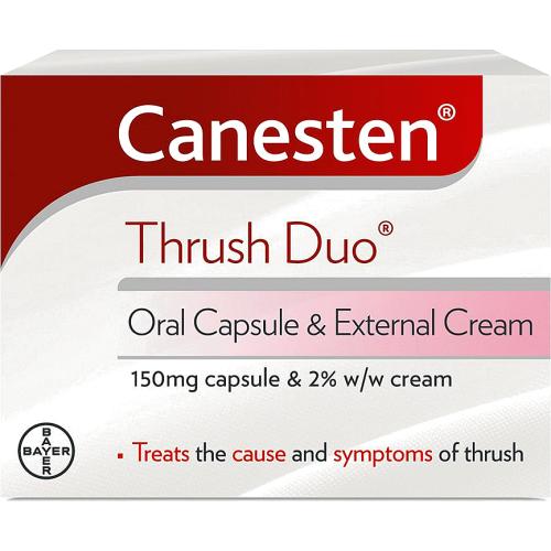 Canesten Thrush Oral and Cream Duo Compare Prices & Where To Buy