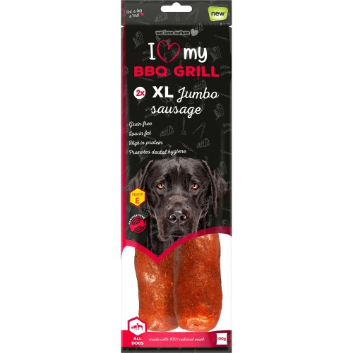 I Love My Bbq Grill 2 Xl Jumbo Sausages (100g) Compare Prices & Where