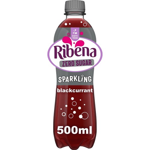 Ribena Zero Sugar Sparkling Blackcurrant (500ml) - Compare Prices ...