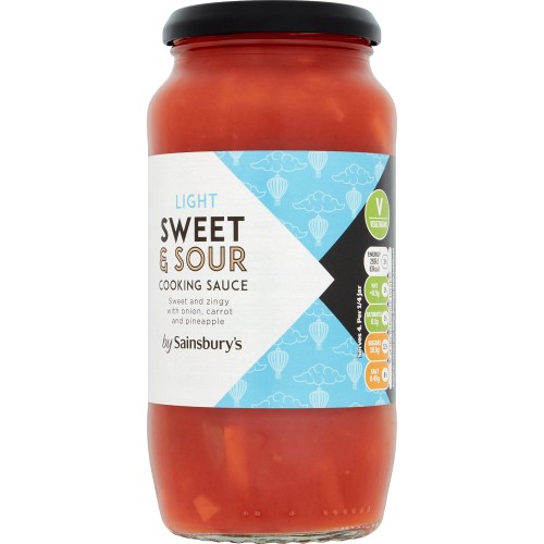 Sainsbury's Lighter Sweet & Sour Cooking Sauce (500g) Compare Prices