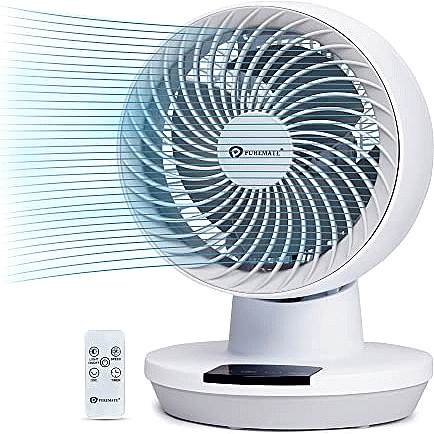Puremate White Air Circulator Fan 8 inch - Compare Prices u0026 Where To Buy -  Trolley.co.uk