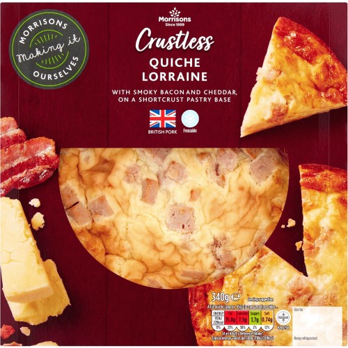 Morrisons Crustless Quiche Lorraine (340g) Compare Prices & Where To