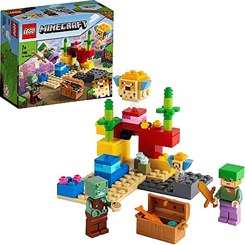 LEGO Minecraft The Coral Reef Building Set 21164