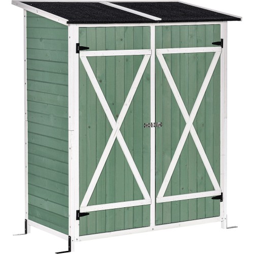Outsunny Green Garden Storage Shed Compare Prices & Where To Buy