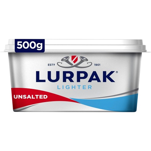 Lurpak Lighter Unsalted Spreadable (500g)