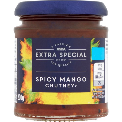 ASDA Extra Special Spicy Mango Chutney (200ml) Compare Prices & Where To Buy Trolley.co.uk