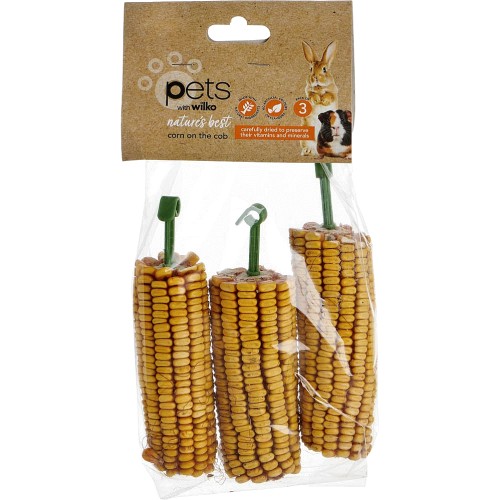 Wilko Small Animal Corn on the Cob Treats (3) Compare Prices & Where To Buy Trolley.co.uk
