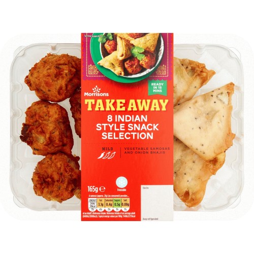 Morrisons Mini Indian Snack Selection (8 x 165g) Compare Prices