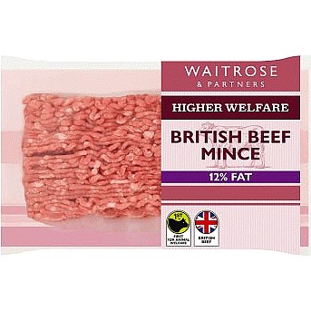 Waitrose Aberdeen Angus Beef Lean Mince 10% Fat