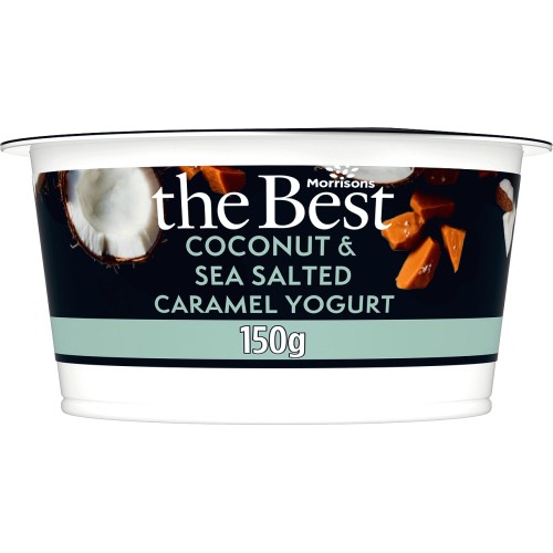 Morrisons The Best Salted Caramel & Coconut Yogurt (150g) Compare