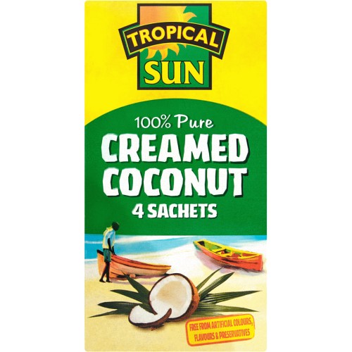 100% Pure Creamed Coconut