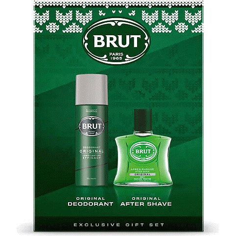 Brut Deodorant Aftershave Original Gift Set Compare Prices