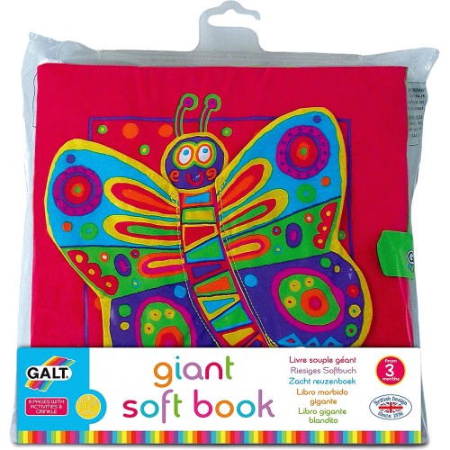 Galt Giant Soft Book 3 mths+