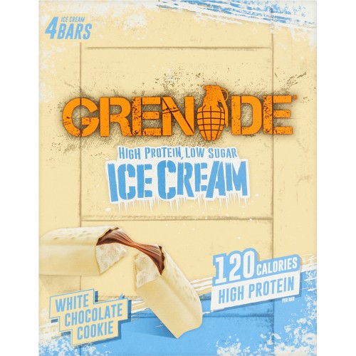 Grenade Carb Killa Ice Cream White Chocolate Cookie 4 Bars