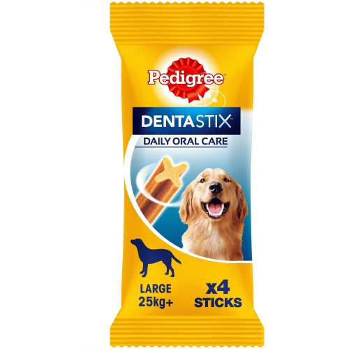 Pedigree Denta Stix Large Dog 4 Sticks (4 x 154g)