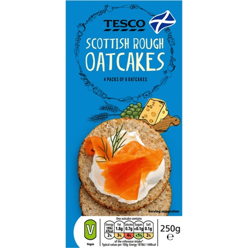 Tesco Scottish Rough Oatcakes