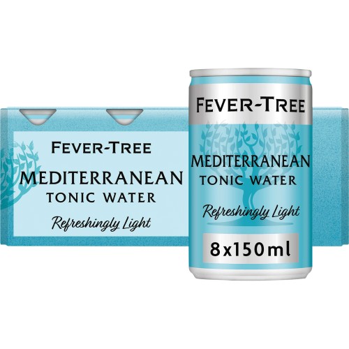 Refreshingly Light Mediterranean Tonic Water