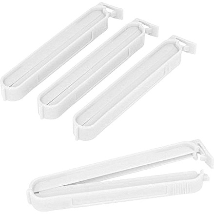 Metaltex 4 Bag Clips Large Multi-Colour 1.3x6.8 x20.7 cm - Compare ...