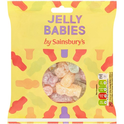 Sainsbury's Jelly Babies Sweets (225g) - Compare Prices & Where To Buy ...