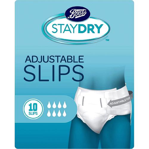Boots Staydry Adjustable Slips (Sizes Medium-XL) - Compare Prices & Where  To Buy 