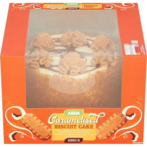 The BAKERY at ASDA Caramelised Biscuit Cake Compare Prices & Where To Buy Trolley.co.uk