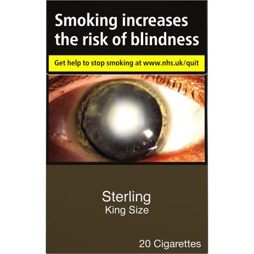 Sterling King Size 20 Cigarettes (20) Compare Prices & Where To Buy