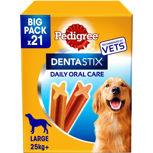 Dentastix Daily Adult Large Dog Treats 21 x Dental Sticks