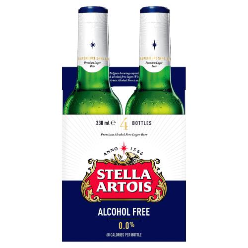 Stella Artois Gluten Free Lager Beer Bottles 4x (1320ml) Compare