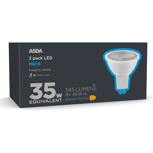 ASDA Led G4 Wh 15H 30K Non 2P 2 x 110l Compare Prices Where To Buy Trolley