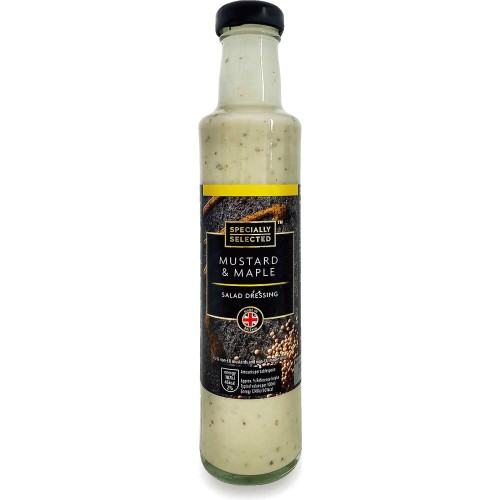 Specially Selected Maple & Mustard Salad Dressing (255ml) Compare